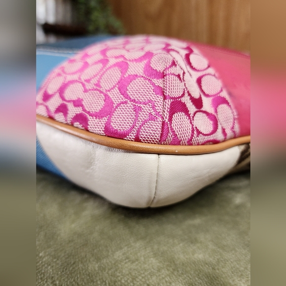 ⭐️EUC COACH Patchwork Hobo Shoulder Bag - Picture 5 of 11